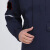 久臻 YSF220 长袖工作服套装 工厂车间耐磨劳保服 藏青色 170码 