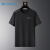 哥伦比亚（Columbia）男士T恤2024新款冰丝速干衣纯色圆领上衣弹力冰感运动潮 985黑色 M 90-110斤