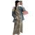 MOKPBLE2024新款孕妇装春装时尚款连衣裙套装大码潮妈新款孕妇裙 蓝色牛仔外套(单件) M建议80-105斤