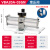 VBA空气增压阀气体气动增压泵vba10a-02/20A-03增压缸器SMC储气罐 VBA20A-03GN 增压阀 有配件 (1消音器
