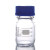 定制 schott肖特瓶螺口蓝盖瓶透明透明丝口蓝盖试剂瓶25 50 100ml德国肖特瓶 25ml棕色肖特瓶
