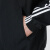 阿迪达斯 （adidas）三叶草男装夹克 2024夏上新款运动服休闲连帽立领梭织外套夹克 经典条纹小LOGO L