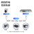 大华（dahua）监控摄像头 400万双光全彩半球 POE网线供电 内置音频监控摄像机 DH-IPC-HDW2443T-A-IL 2.8mm