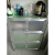 放碗柜厨房橱柜储物柜柜子简易置物架收纳柜多功能组装经济型 一层双门浅绿50*33*45cm