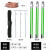 高压接地线0.4kv10kv35kv国标接地线 挂钩螺旋双簧接地棒户外高压 2节2米棒（9米*3条分体式）