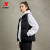 特步（XTEP）羽绒马甲女立领运动休闲保暖外套 977428260334正黑色 XL/175/96A