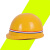 惠利得安全帽工地施工建筑工程领导头帽电工劳保国标透气加厚头盔防护帽 白色V型塑钢
