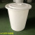 牛筋加厚圆桶带盖特大储水桶塑料桶收纳桶桶米桶垃圾桶沐浴桶 100升矮
