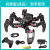 日曌 六足蜘蛛机器人diy开发套件 CR-6手机遥控控制仿生教学教 标准版成品