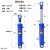 3吨5吨液压油缸液压缸双向升降小型重型油顶液压站劈柴机配件大全 缸径63 杆径35 行程100 实心镀