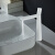 九牧（JOMOO）白色面盆水龙头卫生间极简个性创意浴室枪灰色冷热洗手台上盆龙头 白色高款