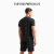 安普里奥·阿玛尼（Emporio Armani）2024夏季新款男士全棉短袖印花T恤家居服 17520-黑色 S