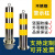 加厚不锈钢防撞柱可移动立柱钢管反光警示桩定制路桩304材质 219直径50公分固定柱