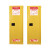 西斯贝尔/SYSBEL WA810221 易燃液体安全储存柜 自动门 黄色 1台装 黄色自动门 90Gal/340L