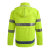 昊鹰 安全反光分体式透气雨衣雨裤套装 户外骑行成人反光雨衣套装 荧光绿L170