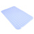 海斯迪克 HK-430 PVC防滑垫 按摩脚垫 浴室浴缸防滑垫 洗澡防滑吸盘垫子 蓝色35*70cm