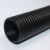 仁聚益PE聚乙烯塑料穿线波纹软管黑色塑料电工套管蛇皮管可开口 PE加厚AD42.5/50米