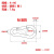 定制不锈钢304安全扣保险扣伸缩绳索扣登山弹簧雨棚铁链帆布挂钩 304不锈钢6*60直扣 1个
