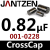 丹麦Jantzen 400 CrossCap 发烧级分频耦合电容音频0.1 082uF/400V/1个