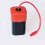 小便池电池盒；54号 电池盒AC公插头 黑红