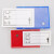 海斯迪克 磁性标签 仓库标识牌货架标识卡物料卡 蓝色5.5*8强磁 HKQL-126