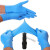 一次性丁腈手套PVC复合乳胶手套耐磨防水防酸碱 蓝色复合丁晴100只盒 中码M