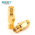 XINQY 芯启源SMA头 射频同轴转接器 母转母 sma连接适配器 DC-18G 外螺内孔 SMA-KK