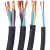 电缆线YZ2 3 4 5芯1.5 2.5 4 6平方橡胶软线铜芯护套线电源线 5芯*6平方10米