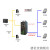 EtherCAT转RS485/232转EtherCAT转MODBUS RTU模块自由协议网关 YC-ECT-458/232 自由协议