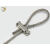 2-3mm钢丝绳锁扣夹头卡扣 收紧可伸缩固定钢丝卡线器双孔锁线器 大号竖双孔锁线器