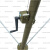 顺华狼 避雷针 便携式升降杆野战可移动快装式伸缩式避雷针 4米电动