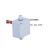 户内外防水接线盒带端子塑料防雨电缆穿线分线uk端子盒TK 米白色 UK-2515-6