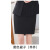 迈诗蒙高端售楼部案场物业客服工作服夏装职业装短袖西装外套女夏季薄款 C663黑色裙 2XL