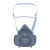 玖盾安科 防毒半面罩头套喷漆专用化工气体换活性炭防尘面罩 JD-900