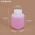 水杉60ml方形氟化瓶加厚化工试剂塑料包装瓶实验室化学品分装瓶带盖有机溶剂瓶 20ml-白色