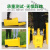 垃圾桶黄色废弃物脚踏桶医院诊所专用大号带盖商用脚踩桶 特厚50L/脚踏/黄色