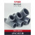 PVC斜三通UPVC塑料管道45度三通深灰色Y型三通加厚管子配件加厚 DN32 1.2寸 内径4 DN1506寸内径160mm深灰色胶