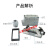 工业重载连接器HE-6芯10芯16芯24芯32芯48芯插座防水航空插头矩形 10芯双扣侧出