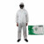 坤泽尔K2000防尘服防护衣连身喷漆液体飞溅农药畜牧养 雷克兰 ESGP528白色防护衣 XL
