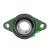 外球面轴承菱形座UCFL201202203204205206207208209210 UCFL201(内径12mm)孔距76.5