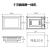 触控屏幕和PLCAll5可程式设计控制器人机界面LSJS 开关量 5cun基本型(兼容2N) 4入4出继电器