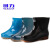 回力雨鞋雨靴短筒防滑防水鞋工胶鞋男女通用 553短筒蓝色 41码 