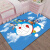 迪士尼（DISNEY）爬爬垫定制尺寸 整张薄地毯儿童地垫卡通小孩地毯床边卧室满铺少 粉底蝴蝶结kt猫 #120*200厘米