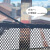 劲感 楼梯防护网3米特厚安全绳网阳台防护网儿童楼梯安全网防猫防坠网 黑色 2米*79厘米（克重 152g）