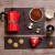 小红帽（Julius Meinl）咖啡豆意式中深度烘焙阿拉比卡拼配咖啡豆研磨黑咖啡意大利进口 加手冲壶】五口味组合装