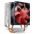 超频三红海mini CPU散热器台式CPU风扇AMD 1700 1155 1150铜 红海mini双风扇+扩展线