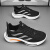 DHOX安錔碳板跑鞋男中考体育专用鞋青少年运动休闲跑步鞋网面轻便 黑色 43 标准运动鞋码
