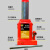 手摇空心千斤顶卧式专用工具越野汽车工程10吨40吨中空千金顶横向 魔鼎-(绿色)50吨带30粗一米螺杆四螺母
