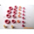 陶瓷眼 瓷眼 瓷咀 瓷嘴 磁珠,瓷珠,瓷孔  (满500个以上哦） 粉红色规格留言