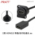 高清数据信号延长插座D型直通HDMI带线接头4K母对公86型面板 HDMI母对母 黑色 2米